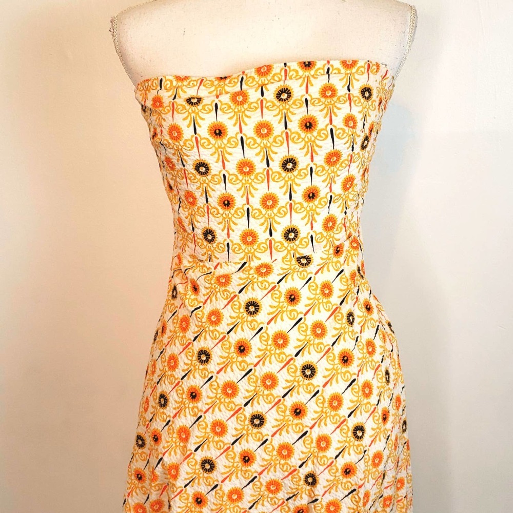 J.Crew Strapless dress size 0 - Picture 2 of 8